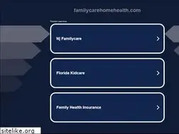 Sites similar to familycarehomehealth.com