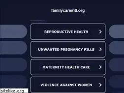 Sites similar to familycareintl.org