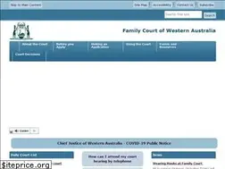 Sites similar to familycourt.wa.gov.au