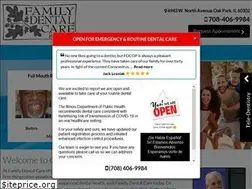 Sites similar to familydentalcareofoakpark.com