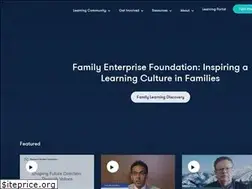 Sites similar to familyenterprisefoundation.org