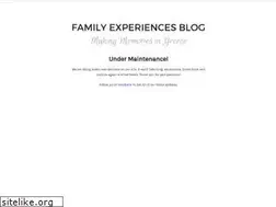 Sites similar to familyexperiencesblog.com