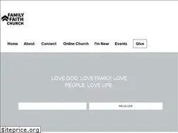 Sites similar to familyfaithchurch.com