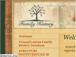 Sites similar to familyhistory.ro