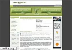 Sites similar to familyhistory.uk.com