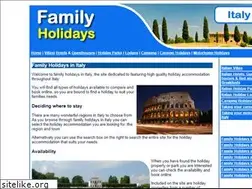 Sites similar to familyholidays-italy.com