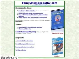 Sites similar to familyhomoeopathy.com