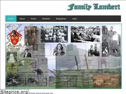 Sites similar to familylambert.net