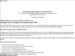 Sites similar to familylawyersdenver.com