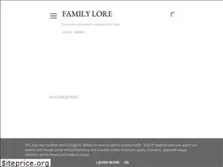 Sites similar to familylore.co.uk