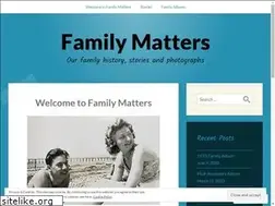Sites similar to familymatters.live