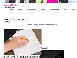 Sites similar to familymatterslawgroup.com