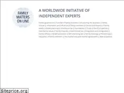 Sites similar to familymattersonline.info