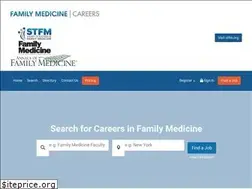 Sites similar to familymedicinecareers.com