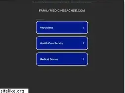 Sites similar to familymedicinesachse.com