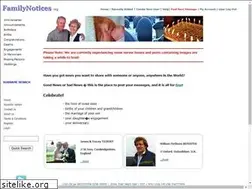 Sites similar to familynotices.org