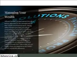 Sites similar to familyofficeadvisorsllc.com