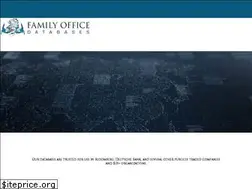 Sites similar to familyofficedatabases.com