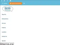 Sites similar to familyorthosc.com
