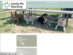 Sites similar to familypetboarding.com