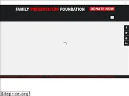 Sites similar to familypreservationfoundation.org