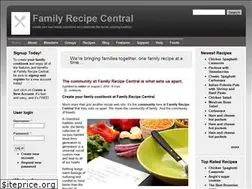 Sites similar to familyrecipecentral.com