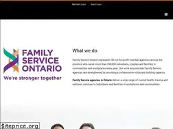 Sites similar to familyserviceontario.org