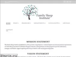 Sites similar to familysleepinstitute.com
