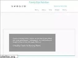 Sites similar to familystylenutrition.com