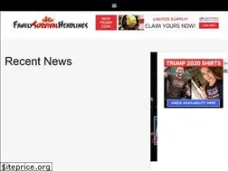 Sites similar to familysurvivalheadlines.com