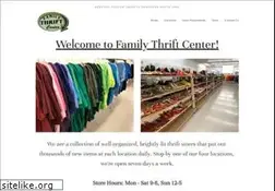 Sites similar to familythrift.com