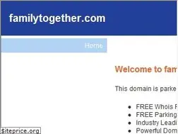Sites similar to familytogether.com