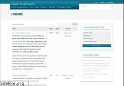 Sites similar to familytravelboards.com