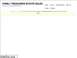 Sites similar to familytreasuresestatesales.com
