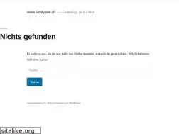Sites similar to familytree.ch