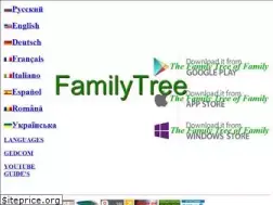 Sites similar to familytree.ru
