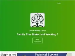 Sites similar to familytreemakersupportnumber.com