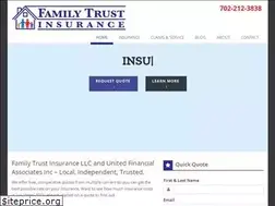 Sites similar to familytrustins.com