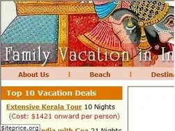 Sites similar to familyvacationindia.com