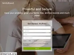 Sites similar to familyvault.com