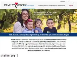 Sites similar to familyvoices.org