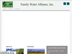 Sites similar to familywateralliance.com