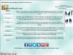 Sites similar to familywebbook.com