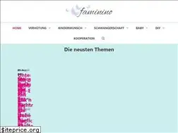 Sites similar to faminino.de
