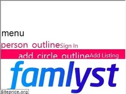 Sites similar to famlyst.com