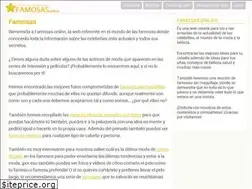 Sites similar to famosas.online