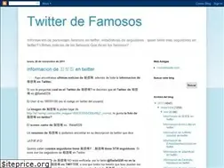 Sites similar to famosostwitter.blogspot.com