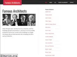 Sites similar to famous-architects.org