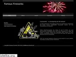 Sites similar to famous-fireworks.de