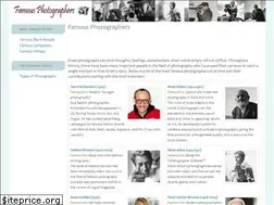 Sites similar to famous-photographers.com